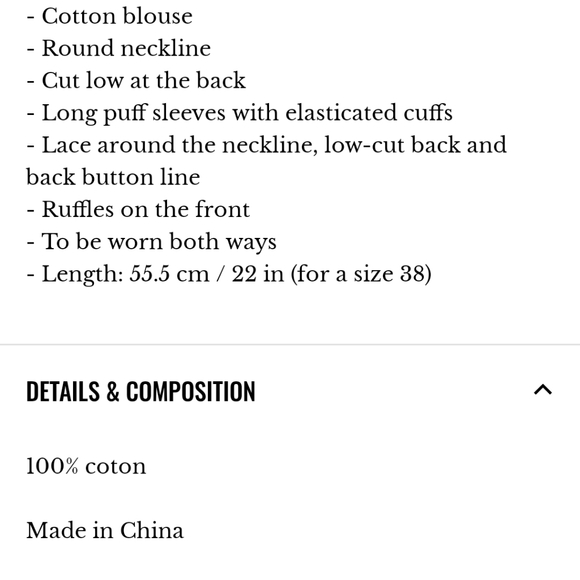 Sezane Line Blouse - Picture 5 of 11